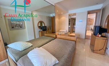 Hermoso departamento de lujo con terraza, jacuzzi y vista panorámica a la bahía de Acapulco