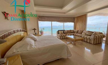 Hermoso departamento de lujo con terraza, jacuzzi y vista panorámica a la bahía de Acapulco