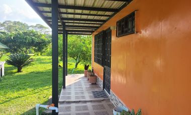 VENDO LOTE DE 1/4 DE HECTAREA CON CASA, EN RESTREPO META VIA SAN NICOLAS A 4 KM DE LA CENTRAL
