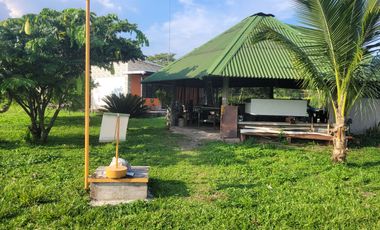 VENDO LOTE DE 1/4 DE HECTAREA CON CASA, EN RESTREPO META VIA SAN NICOLAS A 4 KM DE LA CENTRAL