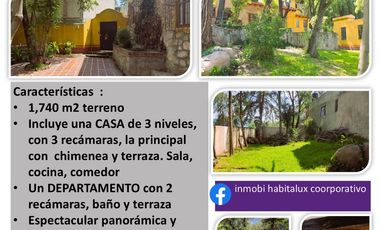 Venta de CASA rústica en San Miguel Tlaixpan, Texcoco, Edo.de Méx. $4.4 MDP