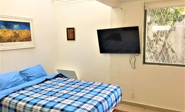 Mini departamento, totalmente independiente y privado.