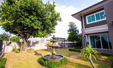 Dream Home!! 2-Story Detached House at The House Solution Project, Mueang Nakhon Ratchasima (Korat) Perfect for large families who need extra living s