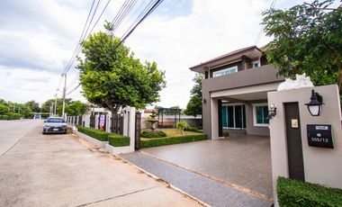 Dream Home!! 2-Story Detached House at The House Solution Project, Mueang Nakhon Ratchasima (Korat) Perfect for large families who need extra living s