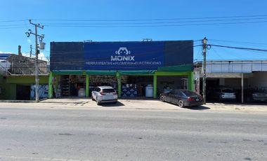 Venta de local Comercial en Cancún de 600 m2 sobre Av Lopez portillo casi enfrente con Av Andres Quintana Roo