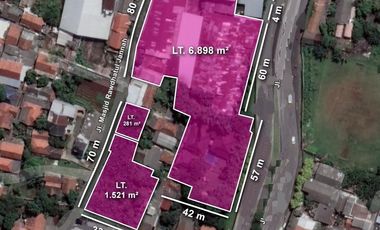 Gudang Bagus Luas 6898 m2 dikawasan Ciledug Cipondoh siap Pakai
