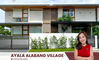 Ayala Alabang Village Corner Lot Brand New House For Sale AAV near Alabang Hills, Hillsborough