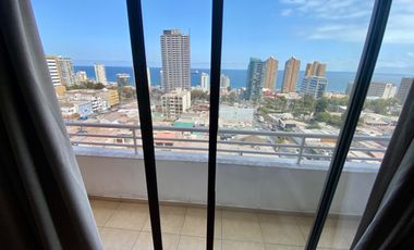 Venta Penthouse Duplex 1 dormitorio vista parque brasil y mar, Antofagasta