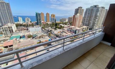 Venta Penthouse Duplex 1 dormitorio vista parque brasil y mar, Antofagasta