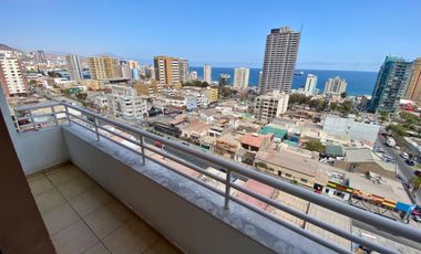 Venta Penthouse Duplex 1 dormitorio vista parque brasil y mar, Antofagasta