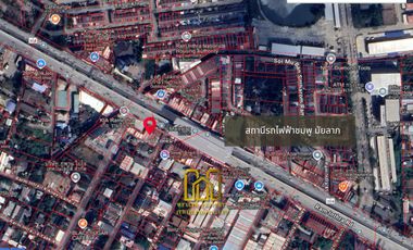 **ขายที่ดินหัวมุมทำเลทอง! ใกล้รถไฟฟ้าสถานีมัยลาภ พื้นที่ 195 ตร.วา เพียง 58.5 ล้านบาท**