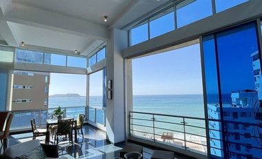 Salinas, espectacular penthouse de 4 dormitorios y vista al mar