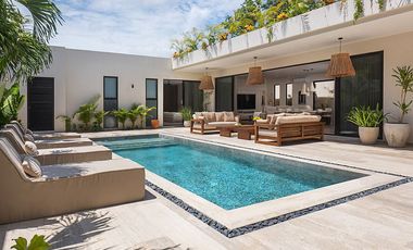 Casa única de diseño recién terminada. 4 recámaras. Llave en mano