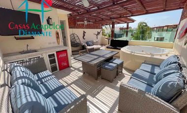Casa en venta con roof garden y jacuzzi