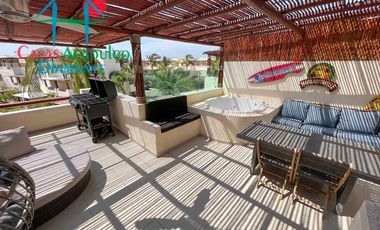 Casa en venta con roof garden y jacuzzi