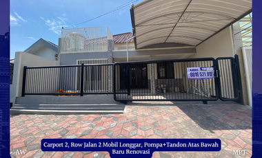 Sewa Rumah Baruk Tengah Siap Huni Baru Renovasi Luas dkt Superindo Stikom Rungkut Nirwana