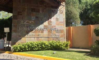 Terreno Lomas Santa Anita 572 m2 Tlajomulco  $2,600,000