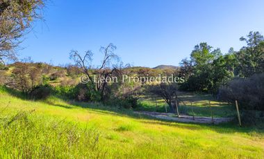 Leon propiedades vende hermosas parcelas de 5000 m2, en Altos de Maquehua, Curacaví.