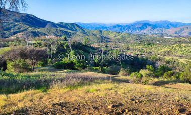 Leon propiedades vende hermosas parcelas de 5000 m2, en Altos de Maquehua, Curacaví.