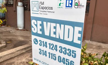 Se vende casa con terreno para oficina