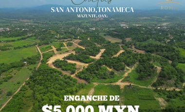 LOTES ECONOMICOS CERCA DE MAZUNTE