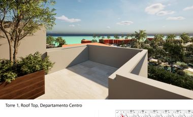 Deptos. en Playa San Benito, Yuc. en VENTA en el Km. 24.5 carretera Chicxulub Puerto - Telchac de 2 y 3 recámaras🛏️, más cuarto de servicio.
