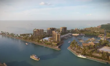 PROGRESO YUCATAN BEACHFRONT APARTMENT WITH MARINA AND PRIVATE BEACH