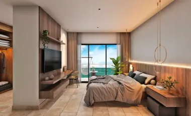 DEPARTAMENTO FRENTE A LA PLAYA PROGRESO YUCATAN CON MARINA