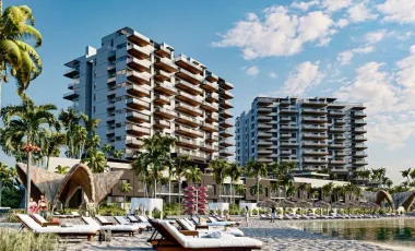 DEPARTAMENTO FRENTE A LA PLAYA PROGRESO YUCATAN CON MARINA