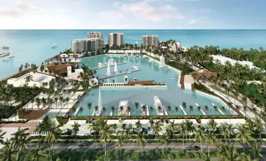 DEPARTAMENTO FRENTE A LA PLAYA PROGRESO YUCATAN CON MARINA