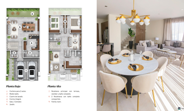 CASAS EN VENTA NORPONIENTE MODELO ELIS PUNTA CORAL AGS