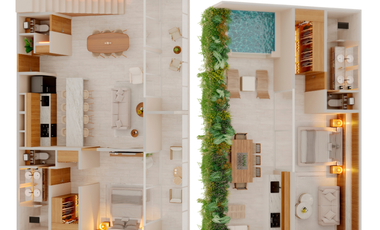 PREVENTA DE DUPLEX PENTHOUSE DE ENSUEÑO, EN PLAYA DEL CARMEN