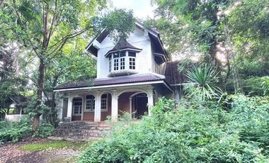 For sale: 2-storey detached house with 4+ rai of land, on Suwannason main road, Ban Lam, Wihan Daeng, Saraburi