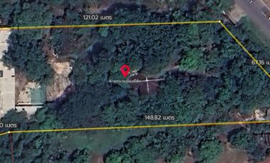For sale: 2-storey detached house with 4+ rai of land, on Suwannason main road, Ban Lam, Wihan Daeng, Saraburi