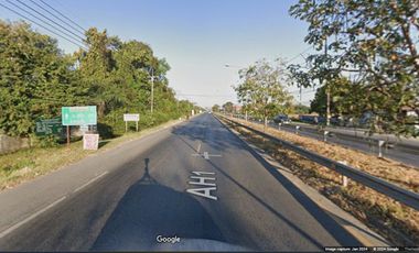 For sale: 2-storey detached house with 4+ rai of land, on Suwannason main road, Ban Lam, Wihan Daeng, Saraburi
