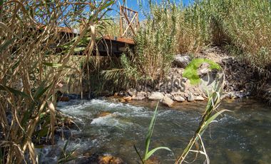 Terreno de 4.75 ha, 340 metros de orilla de río. Montegrande, Valle del Elqui. $600 mm