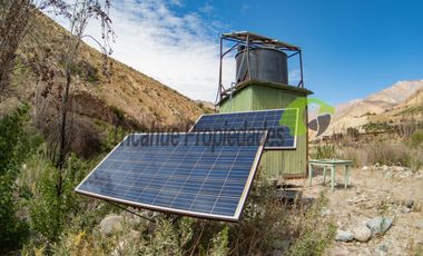 Terreno de 4.75 ha, 340 metros de orilla de río. Montegrande, Valle del Elqui. $600 mm