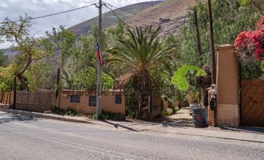 Terreno de 4.75 ha, 340 metros de orilla de río. Montegrande, Valle del Elqui. $600 mm