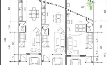 FOR SALE PRE-SELLING THREE (3) STOREY MODERN DESIGN TRIPLEX HOUSE IN SOLDIERS VILLAGE MUNTINLUPA CITY