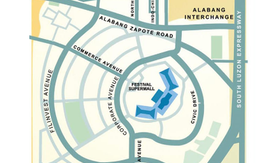OK for BANK LOAN - Studio Type Condo for Sale in STUDIO TWO Alabang
