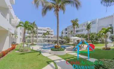 Hermoso departamento en venta en condominio con club de playa