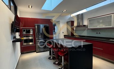 Departamento PH en Renta Anzures 3R/3.5B/2E - Amueblado -Terraza privada- 750m2