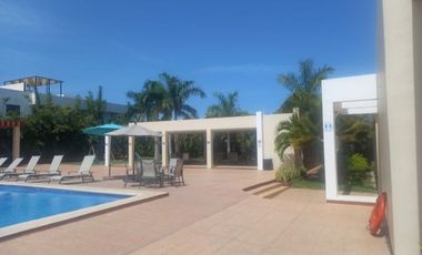 CASA EN VENTA EN MAZATLAN CON ALBERCA PROPIA EN PRIVADA CON GYM Y ALBERCA A SOLO PASOS DE LA PLAYA (SECTOR CERRITOA) 4 RECAMARAS