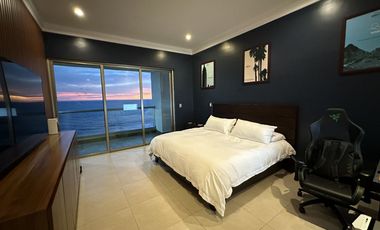 EN VENTA DEPARTAMENTO FRENTE AL MAR EN MAZATLAN DE TRES RECAMARAS (SECTOR CERRITOS) TORRE ESCONDIDO TOWER, CON ALBERCA, CANCHA DE PADEL, GYM, 193 M2