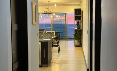 EN VENTA DEPARTAMENTO FRENTE AL MAR EN MAZATLAN DE TRES RECAMARAS (SECTOR CERRITOS) TORRE ESCONDIDO TOWER, CON ALBERCA, CANCHA DE PADEL, GYM, 193 M2
