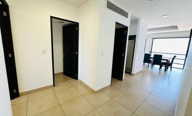 EN VENTA DEPARTAMENTO FRENTE AL MAR EN MAZATLÁN (SECTOR CERRITOS), DE DOS RECAMARAS C/U CON BAÑO COMPLETO, ALBERCA, SAUNA, GYM Y VISTA HERMOSA AL MAR