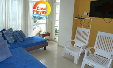 Departamento Frente Al Mar en Ocean Club de Venta en Playas Villamil