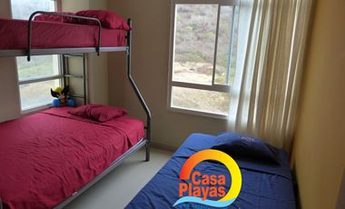 Departamento Frente Al Mar en Ocean Club de Venta en Playas Villamil