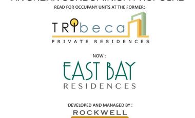 RFO Units For Sale in East Bay Residences Sucat Muntinlupa City