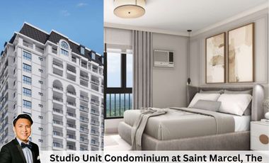 Studio Condominium For Sale in Saint Marcel Capital Town Pampanga by Megaworld